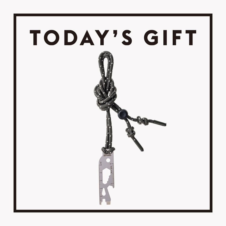 【今日のギフト】8通りの使い方ができる！〈KEY BAK × PORTER〉のマルチツール