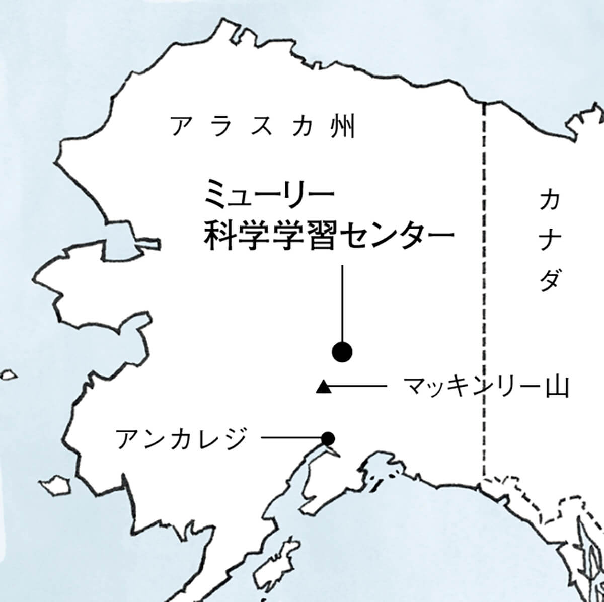 アメリカ ミューリー科学学習センター 地図