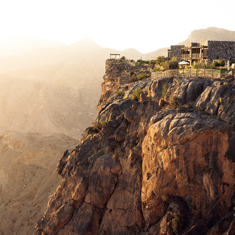 オマーン〈アリラ・ジャバル・アフダール〉外観