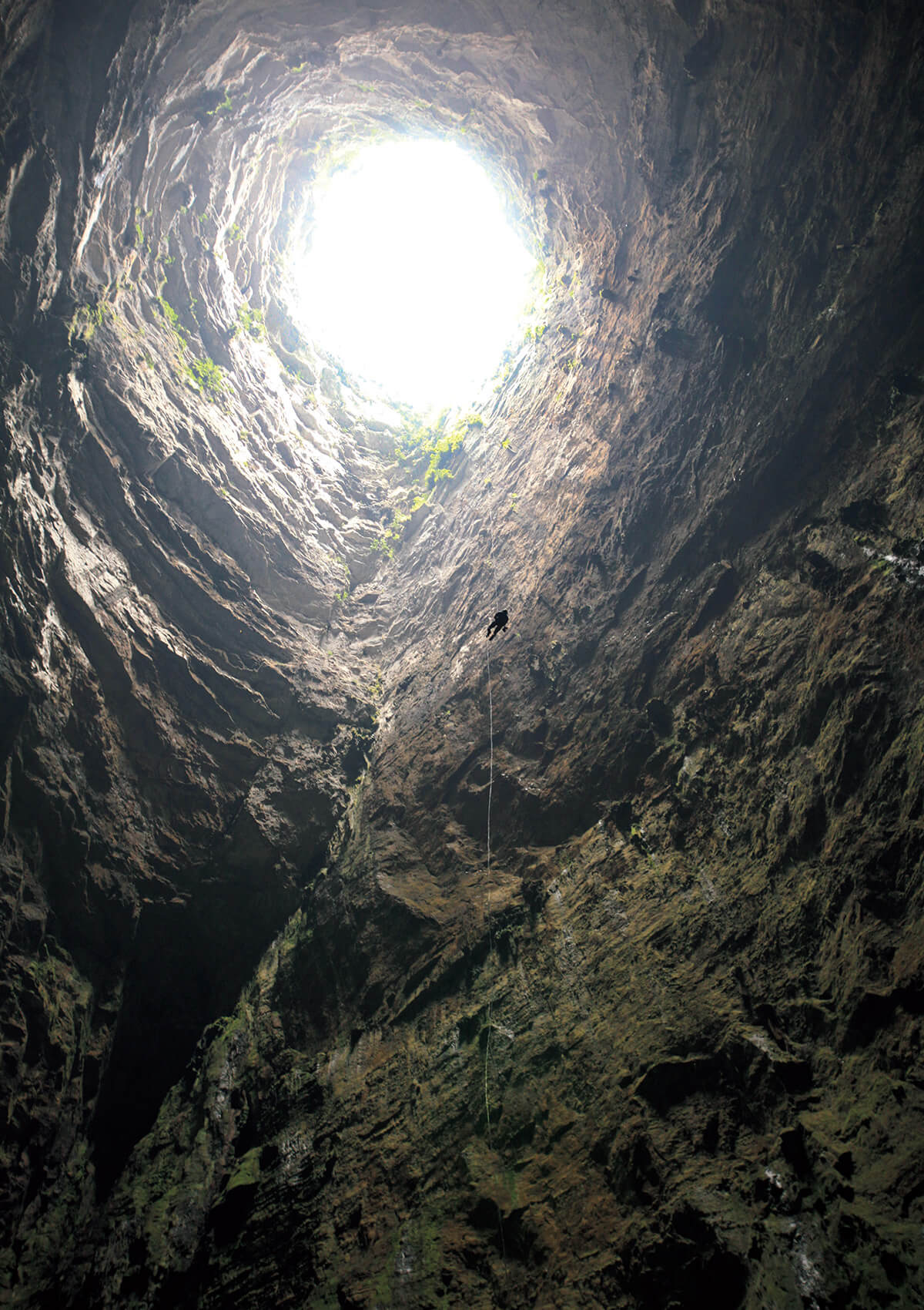 メキシコのゴロンドリナス洞窟