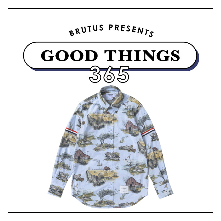 デザイナーの原風景。〈THOM BROWNE〉のボタンダウンシャツ：GOOD THINGS 365
