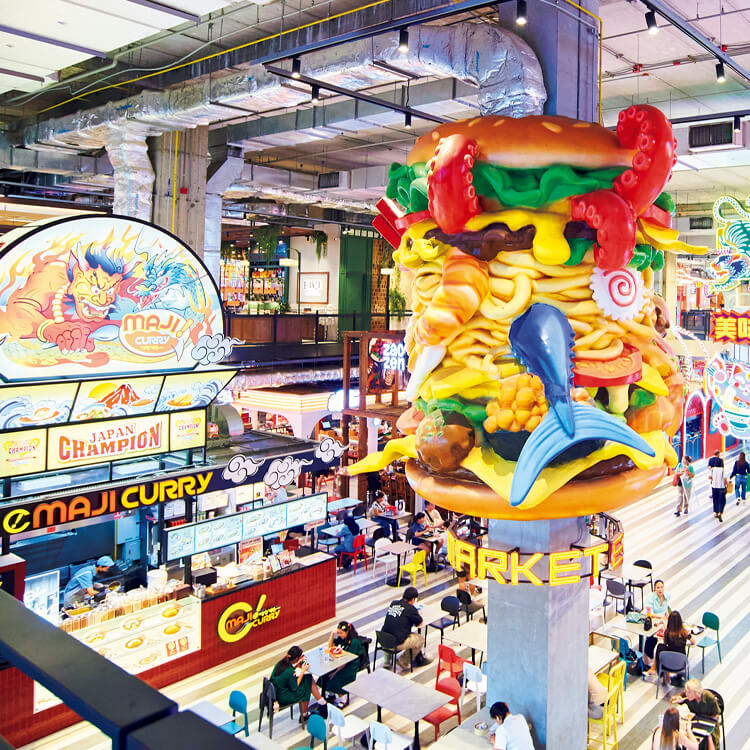 バンコク〈エムスフィア〉内観