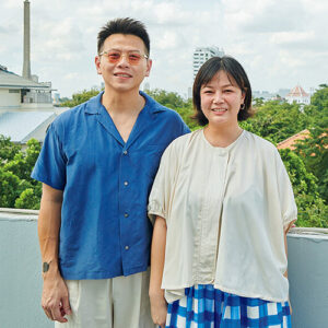 バンコク ココナッツ・カルチャー・ビル ウィット、マナオ夫妻