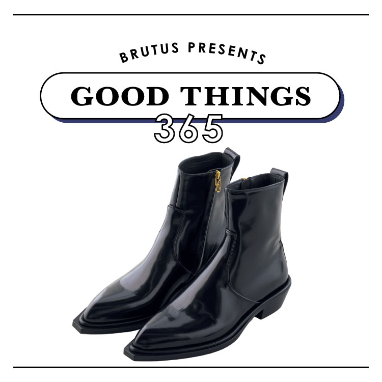 ブランドの新章がスタート。〈Sergio Rossi〉のショートブーツ：GOOD THINGS 365