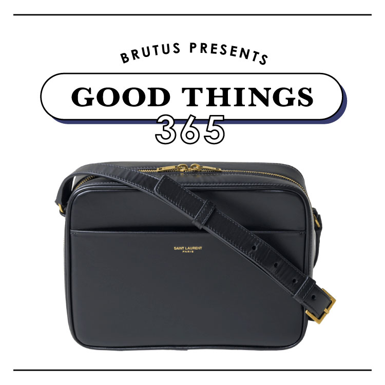 シンプル・イズ・ベストの極み。〈SAINT LAURENT〉のサッチェルバッグ：GOOD THINGS 365