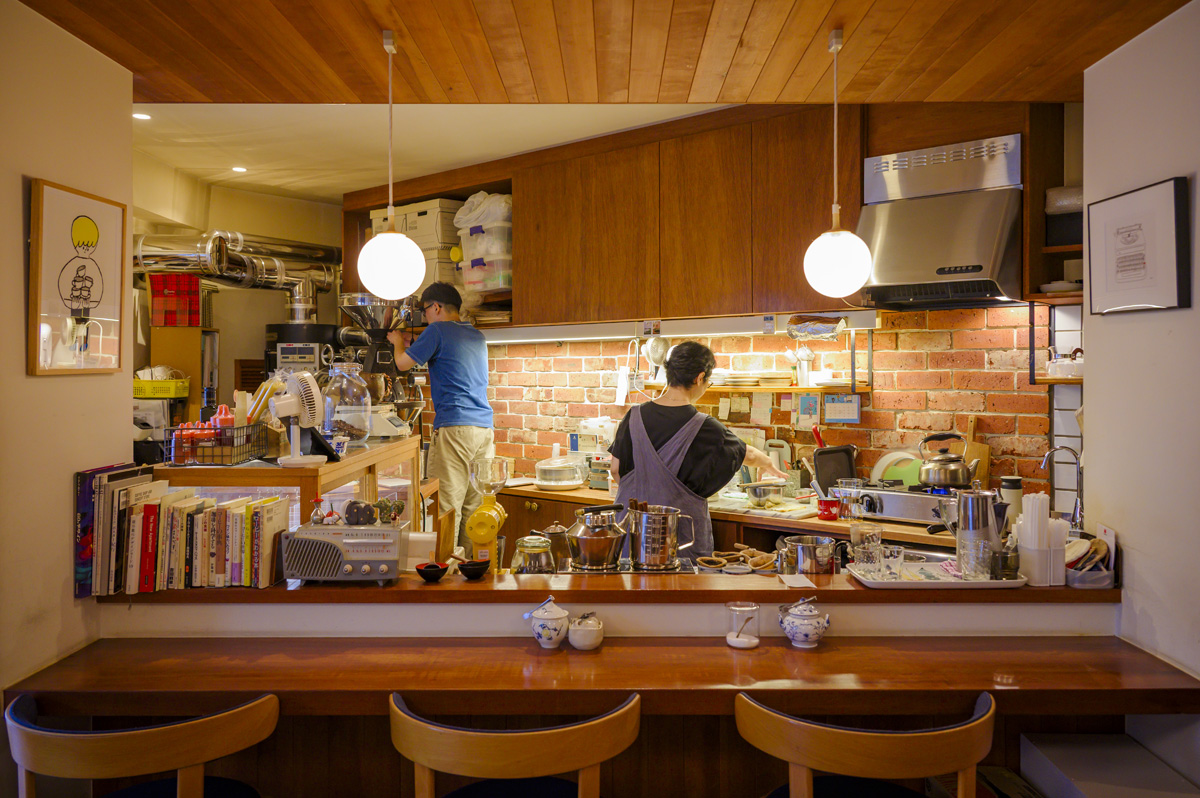 西永福、Jalk Coffeeの内観