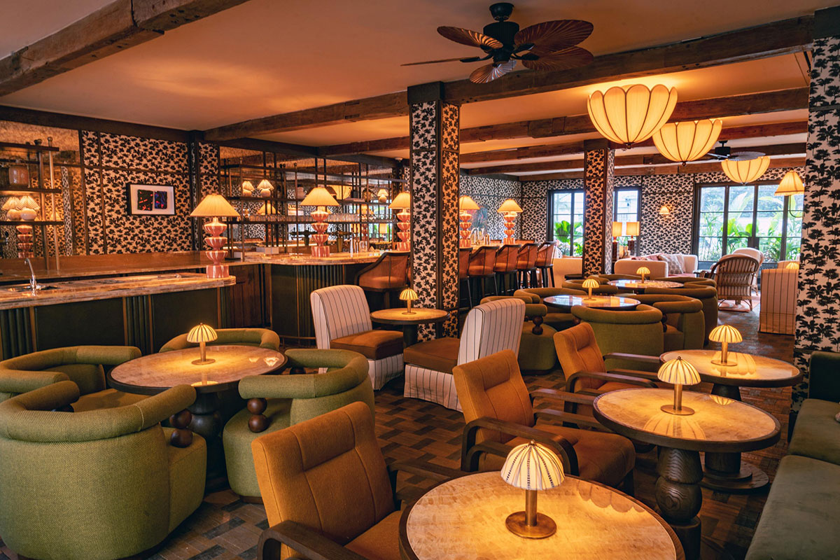 Soho House Bangkokの1階にある「ガーデンバー」