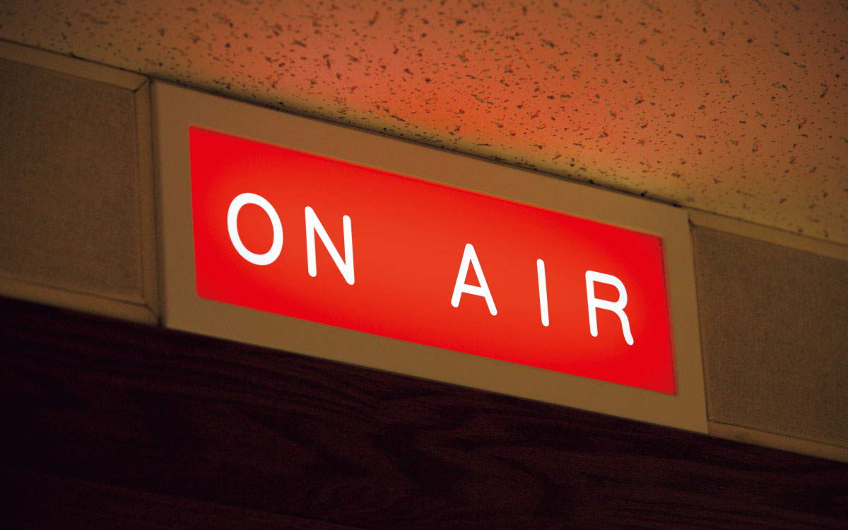 ON AIRのライト