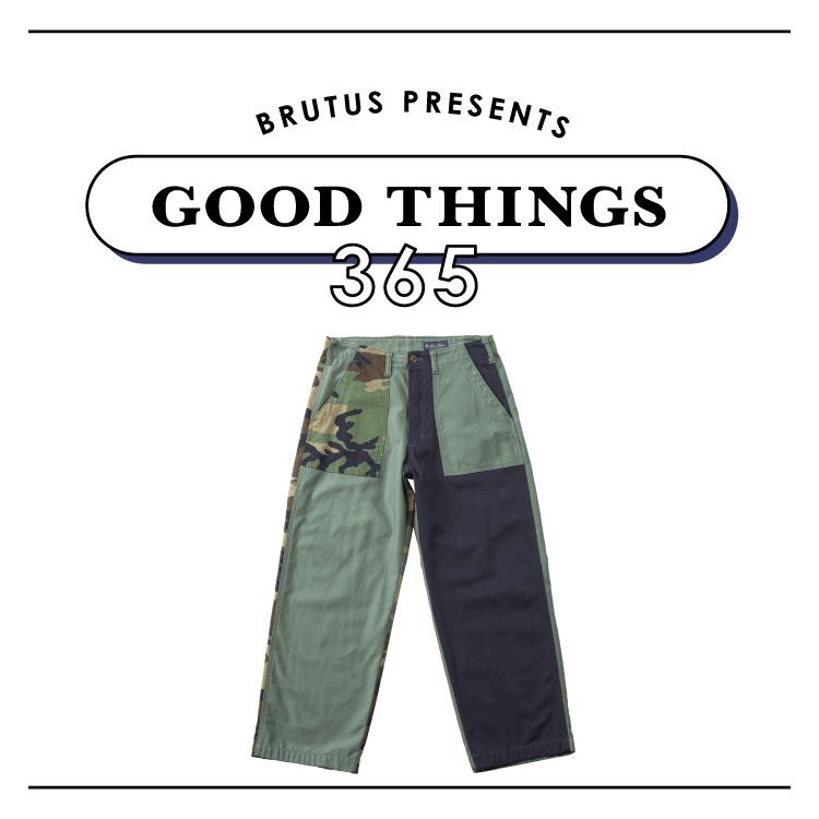 ワークに“クレイジー”を仕込む。〈Brooks Brothers〉 × 〈GUNGHO〉のパンツ：GOOD THINGS 365