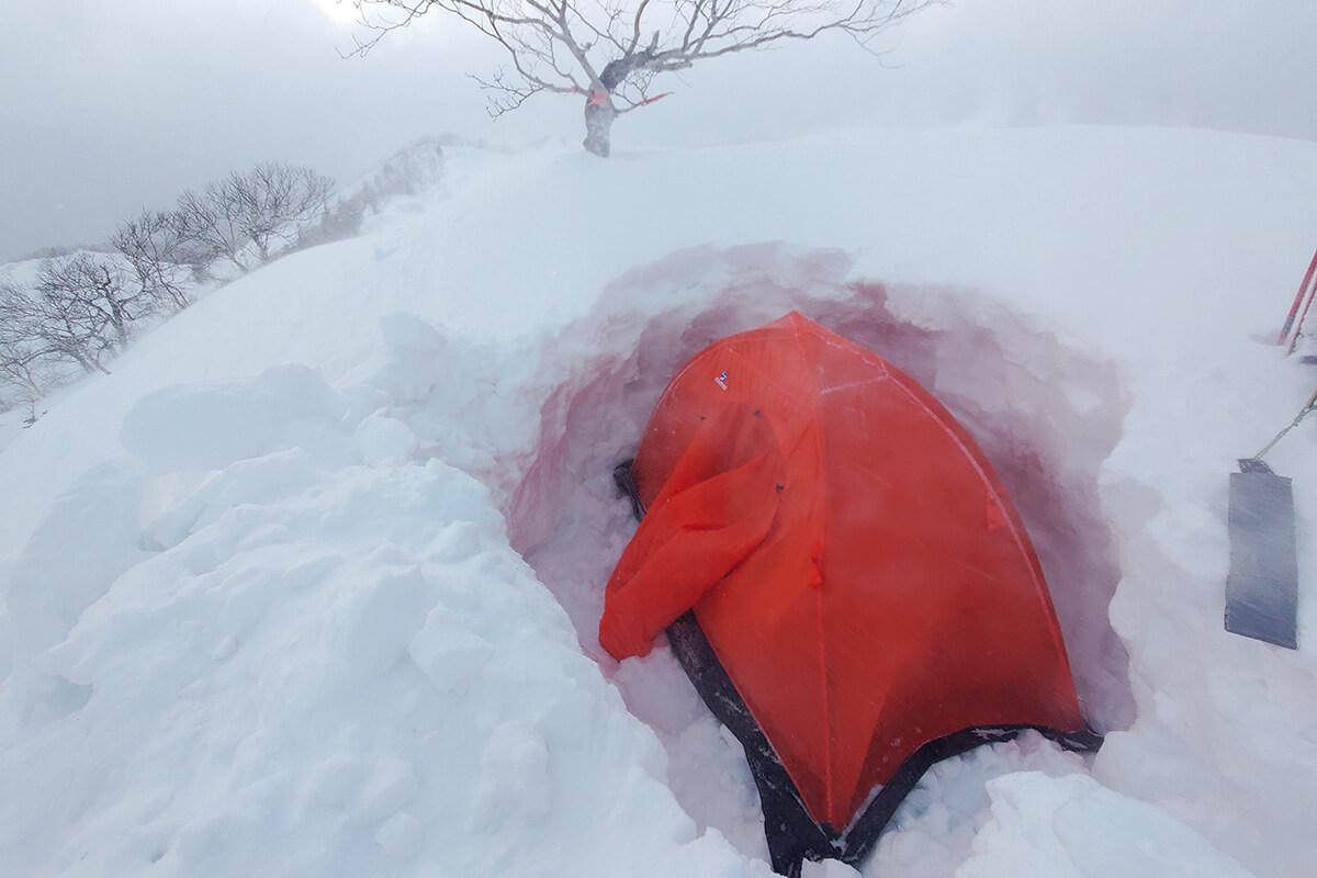 登山家・野村良太 北海道大分水点
