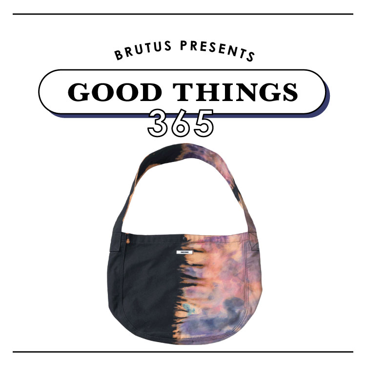 情緒のあるタイダイ染め。〈ONEXONE〉のニュースペーパーバッグ：GOOD THINGS 365