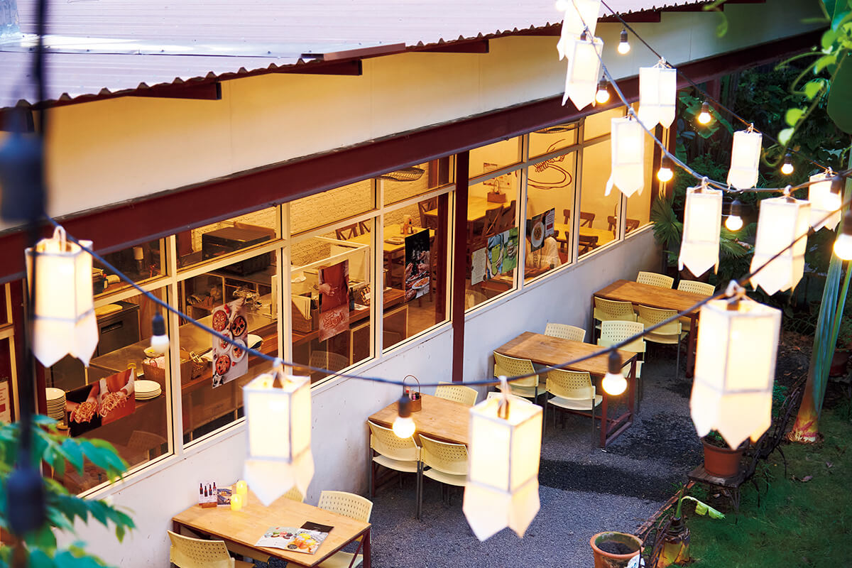 チェンマイ〈ベアフット・カフェ〉外観