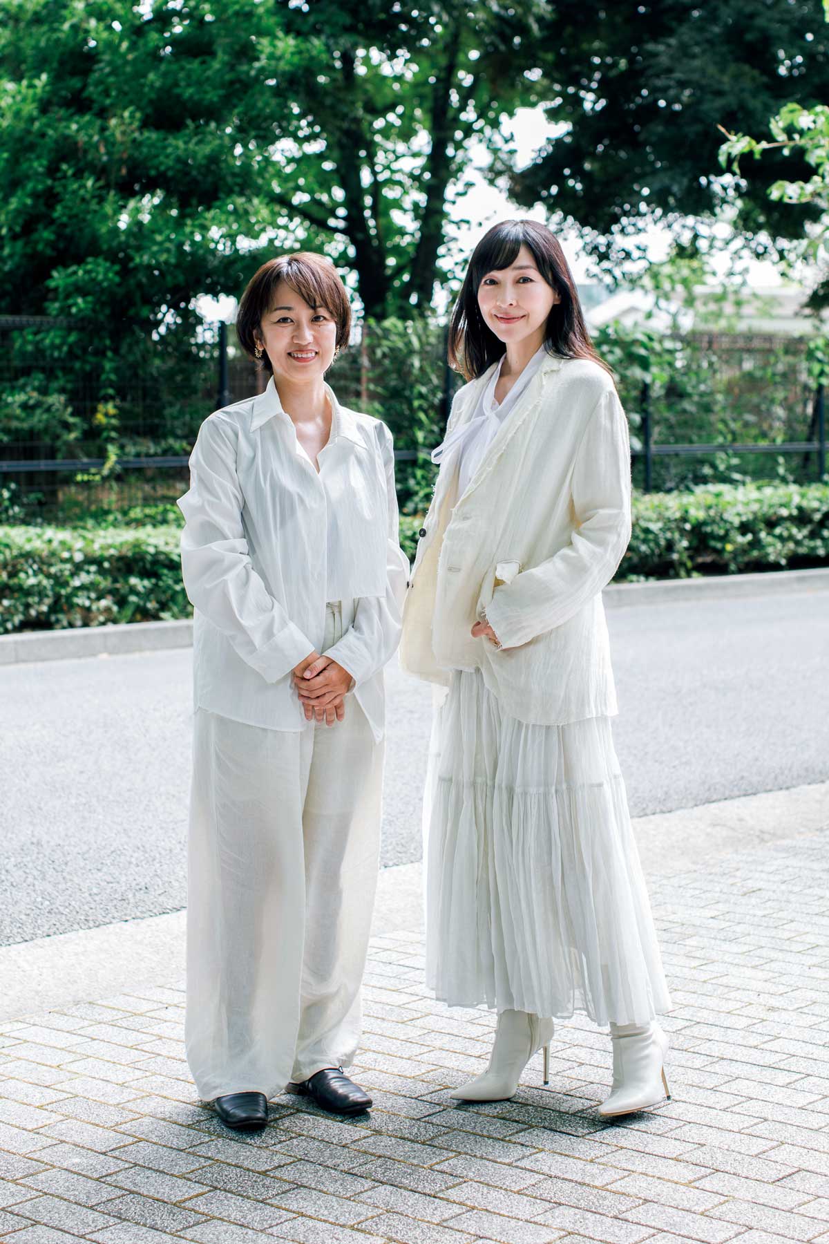 横浜聡子と、麻生久美子のポートレート
