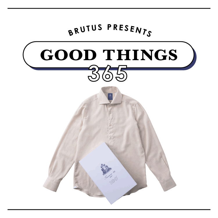 ナポリの名門が魅する一着。〈Finamore〉のシャツ：GOOD THINGS 365