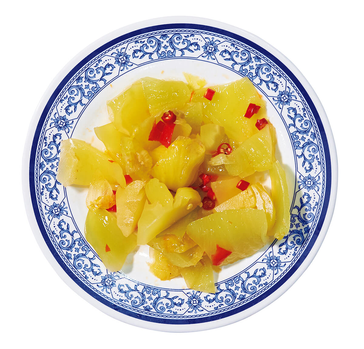 バンコク〈ジョーク・ワン・テーブル〉葉野菜の漬物