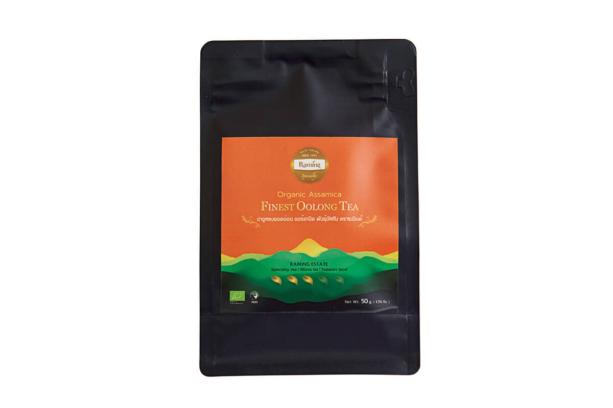 バンコク〈ラミン・ティーハウス・サイアム・セラドン〉ファイネスト・ウーロン茶