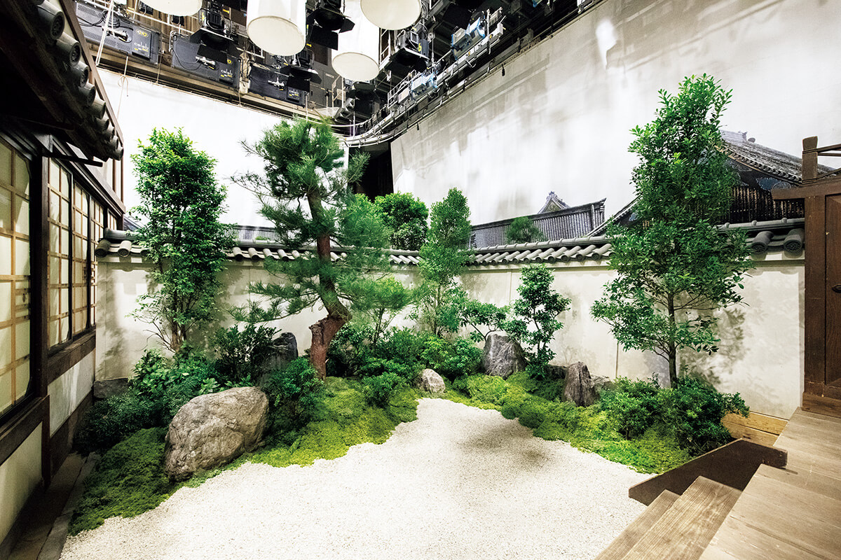 NHK大河ドラマ べらぼう～蔦重栄華乃夢噺～ 屋敷の中庭