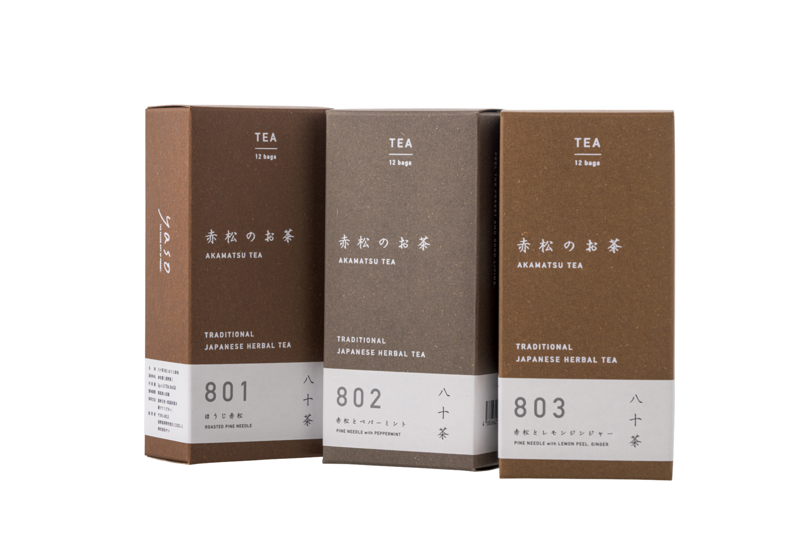 〈yaso〉の「八十茶」のパッケージ