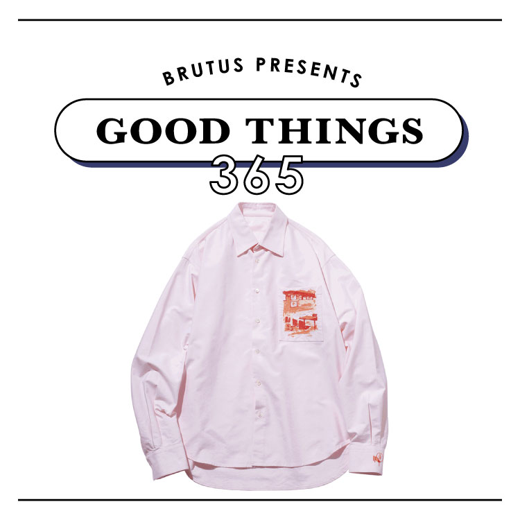 シンプルの中に遊び心を。〈JW ANDERSON〉の刺繍シャツ：GOOD THINGS 365