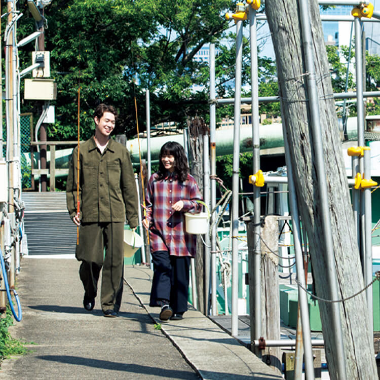 俳優・宮沢氷魚、岸井ゆきの