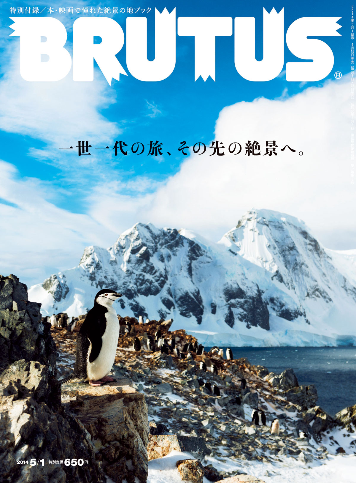 雑誌BRUTUSNo.776の表紙