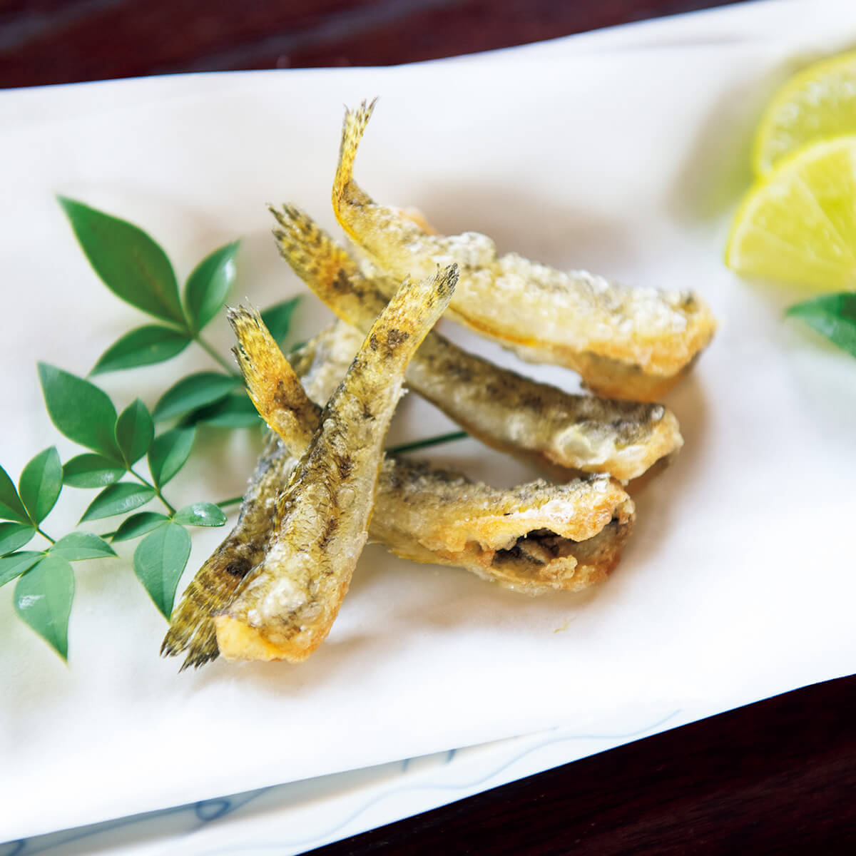 ハゼの唐揚げ