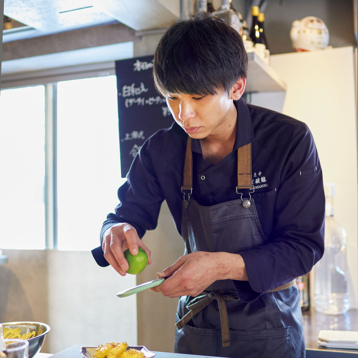 〈立食 型破離〉スタッフの中島秀星
