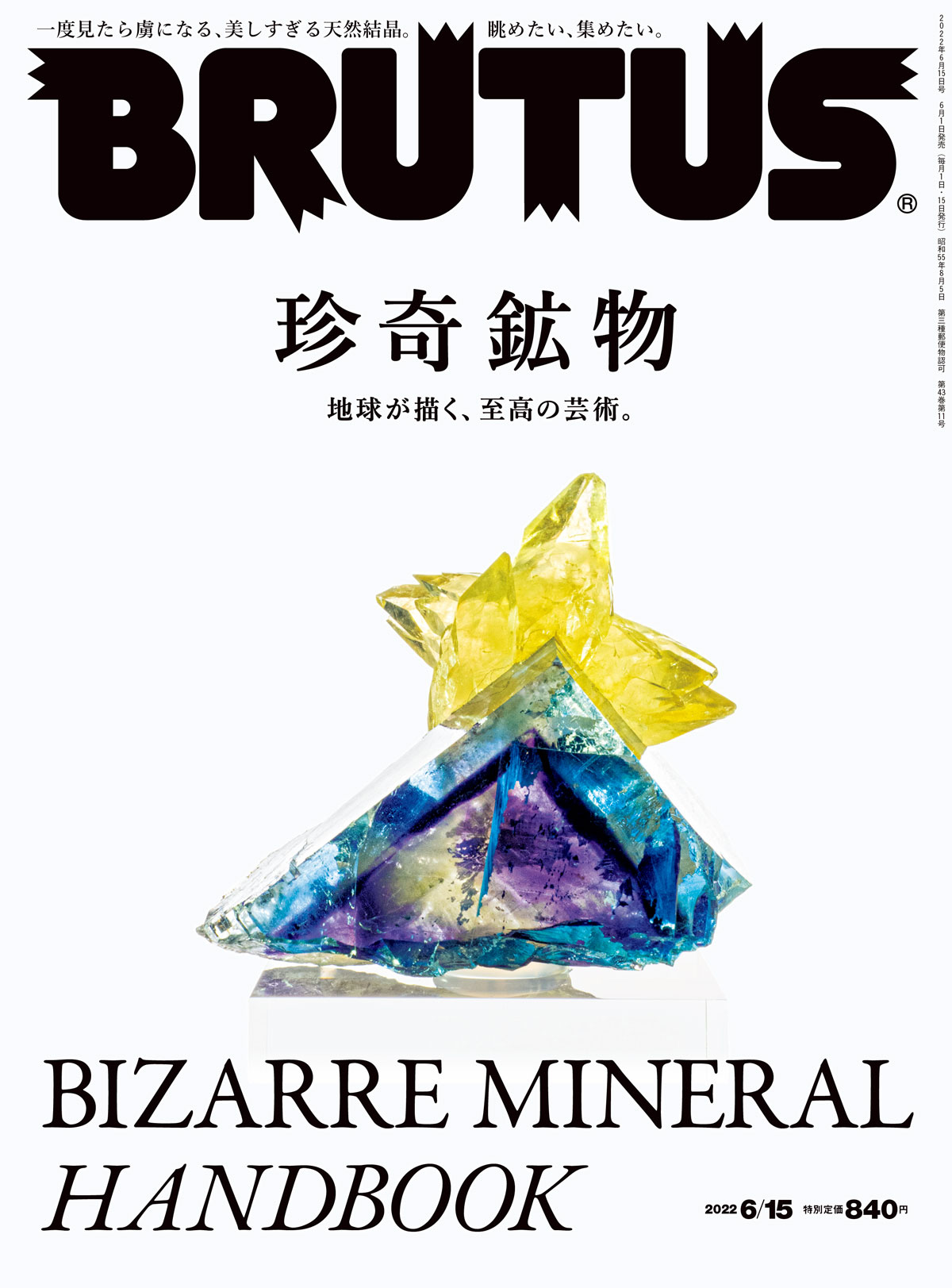 雑誌BRUTUSNo.963の表紙