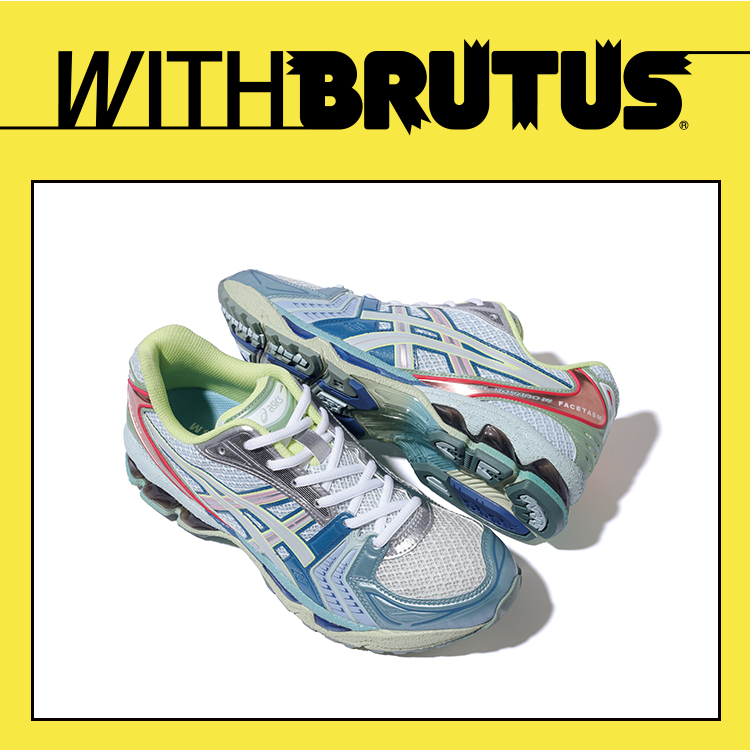 【最新号からプレゼント】〈FACETASM〉×〈ASICS〉のコラボスニーカーを1名様に