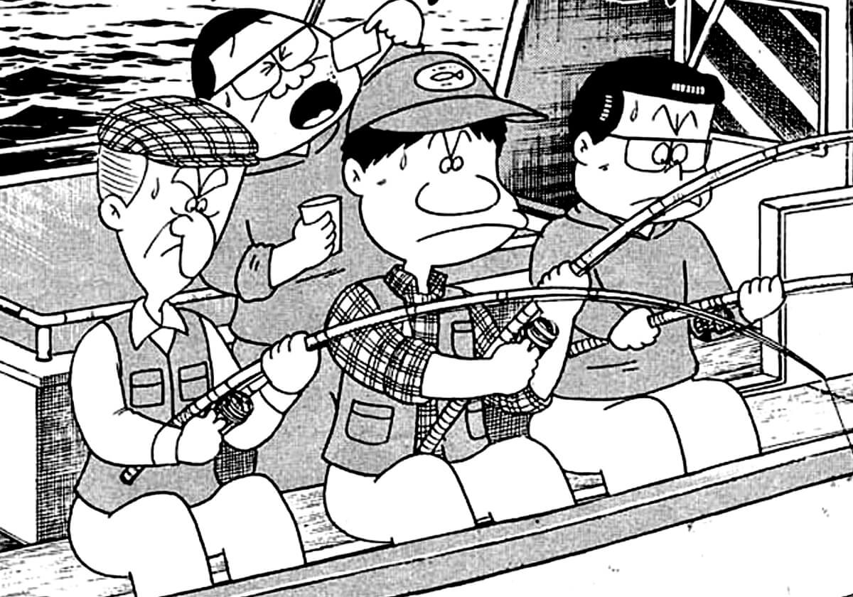 漫画『釣りバカ日誌』やまさき十三（原作）・北見けんいち（漫画）