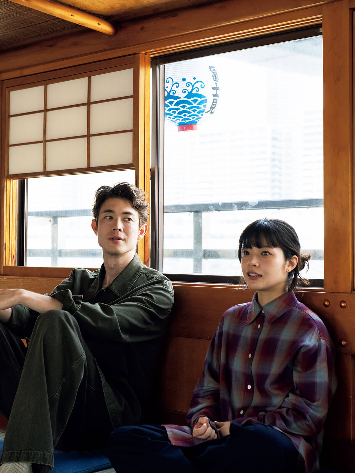 俳優・宮沢氷魚、岸井ゆきの