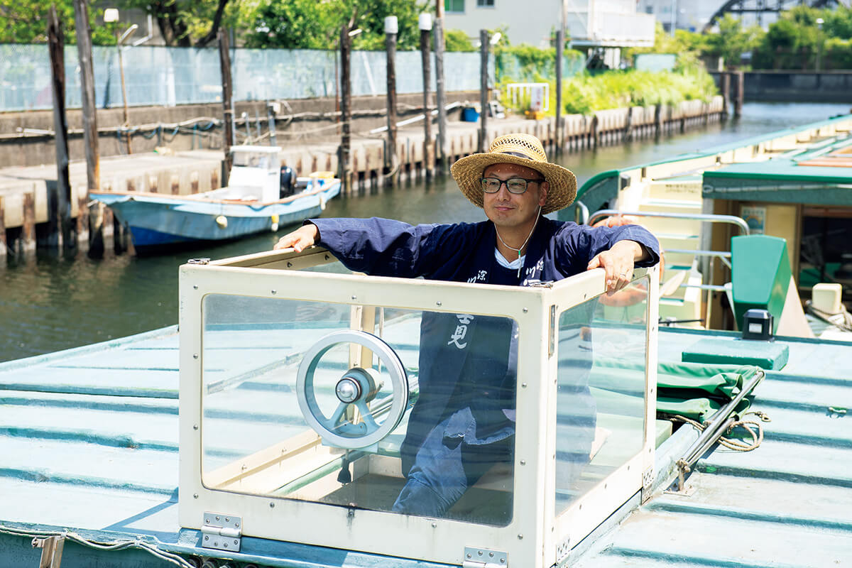 釣り船・屋形船 深川冨士見 船頭・石嶋広士
