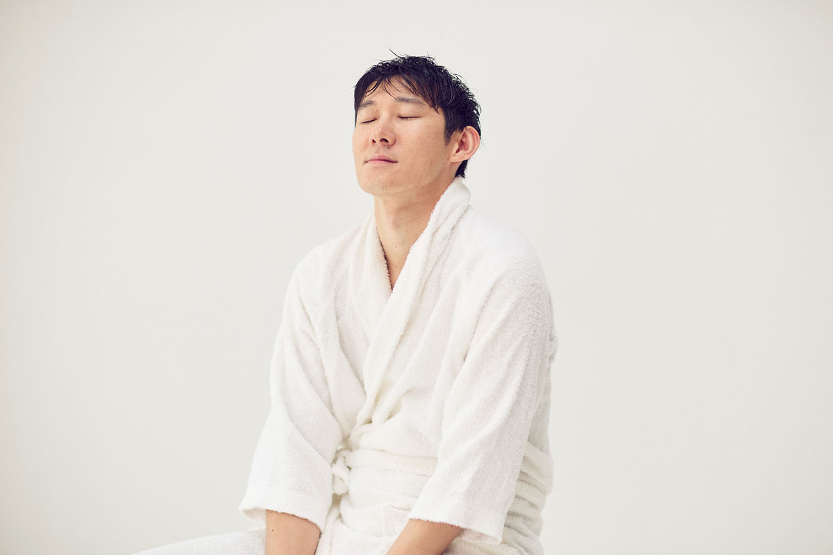 お風呂上がりのロングコートダディ堂前透さん