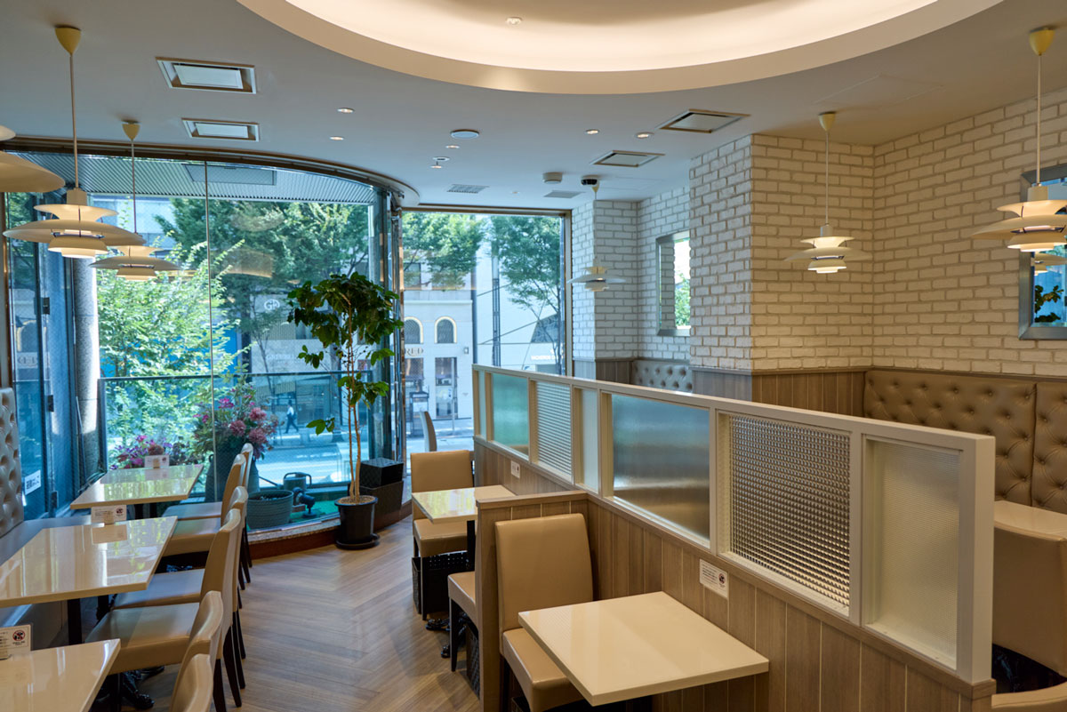 銀座千疋屋 銀座本店 フルーツパーラー 店内