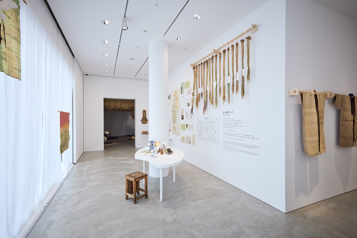 『Life is beautiful :衣・食植・住』展の会場の様子