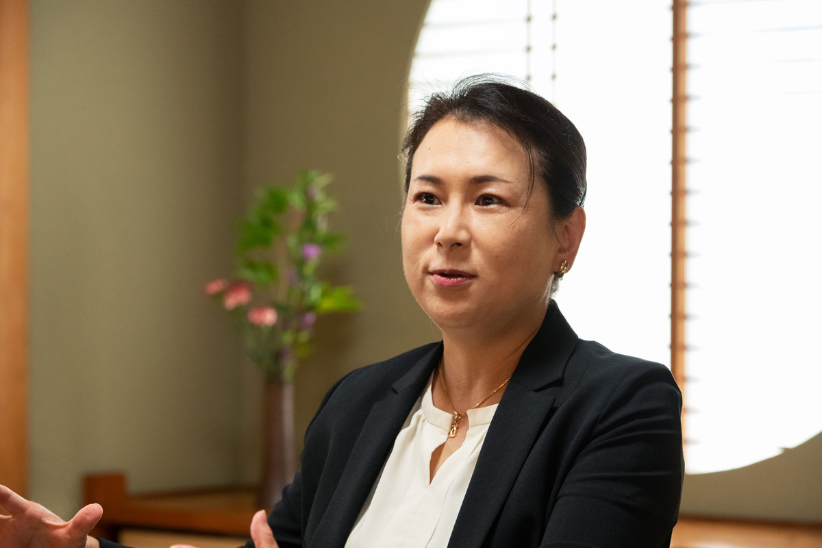 「宗家花火鍵屋15代目」天野安喜子さん