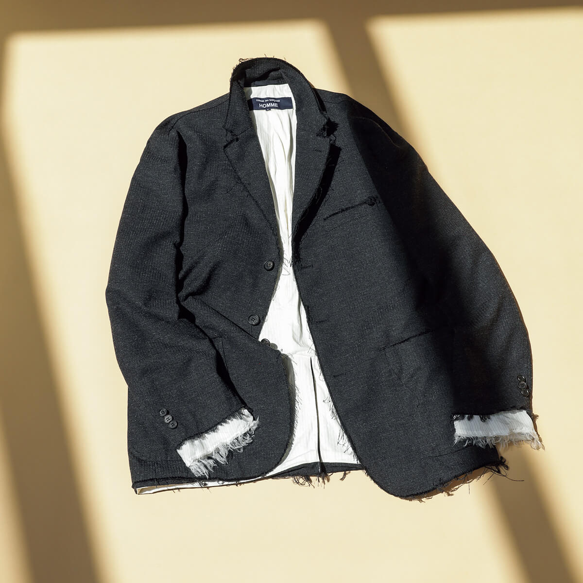 〈コム デ ギャルソン・オム〉アンコンジャケット