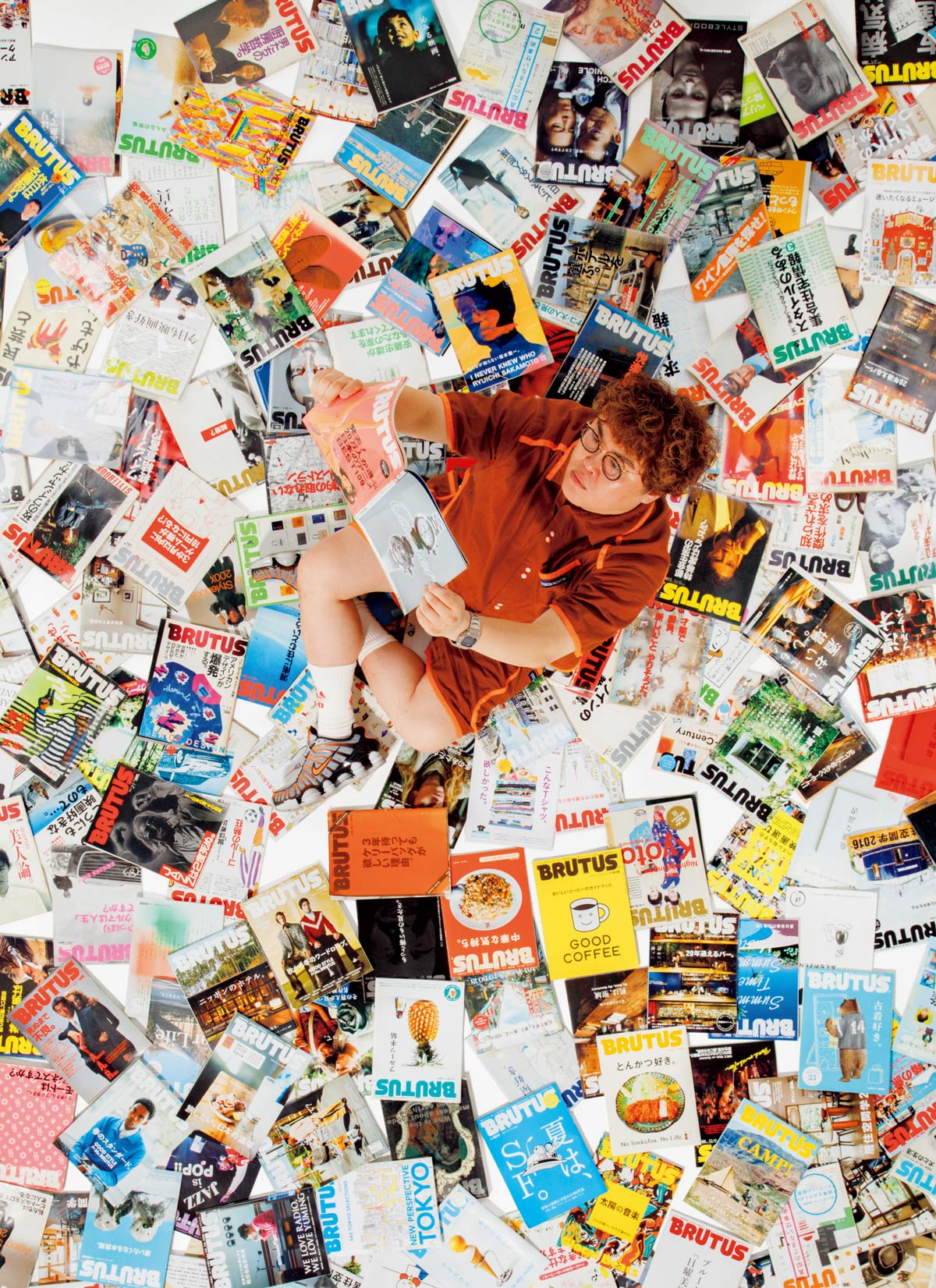 BRUTUSを読むマユリカ中谷