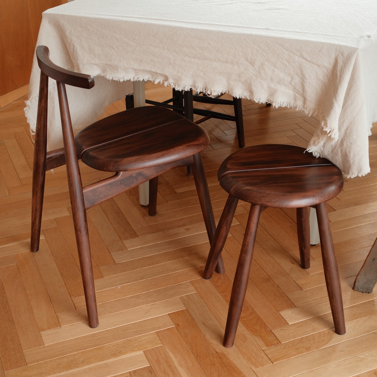 〈SANU〉のためにデザインした椅子