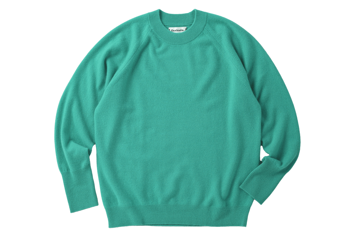 〈カシャーダ〉のクルーネックニット