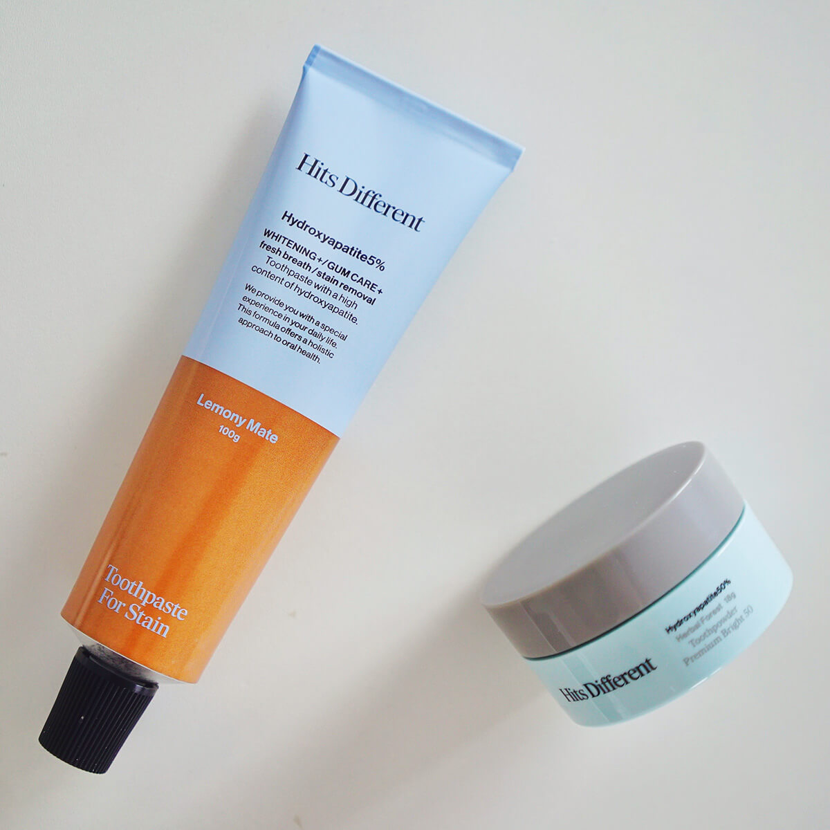 〈ヒッツディファレント〉歯磨き粉