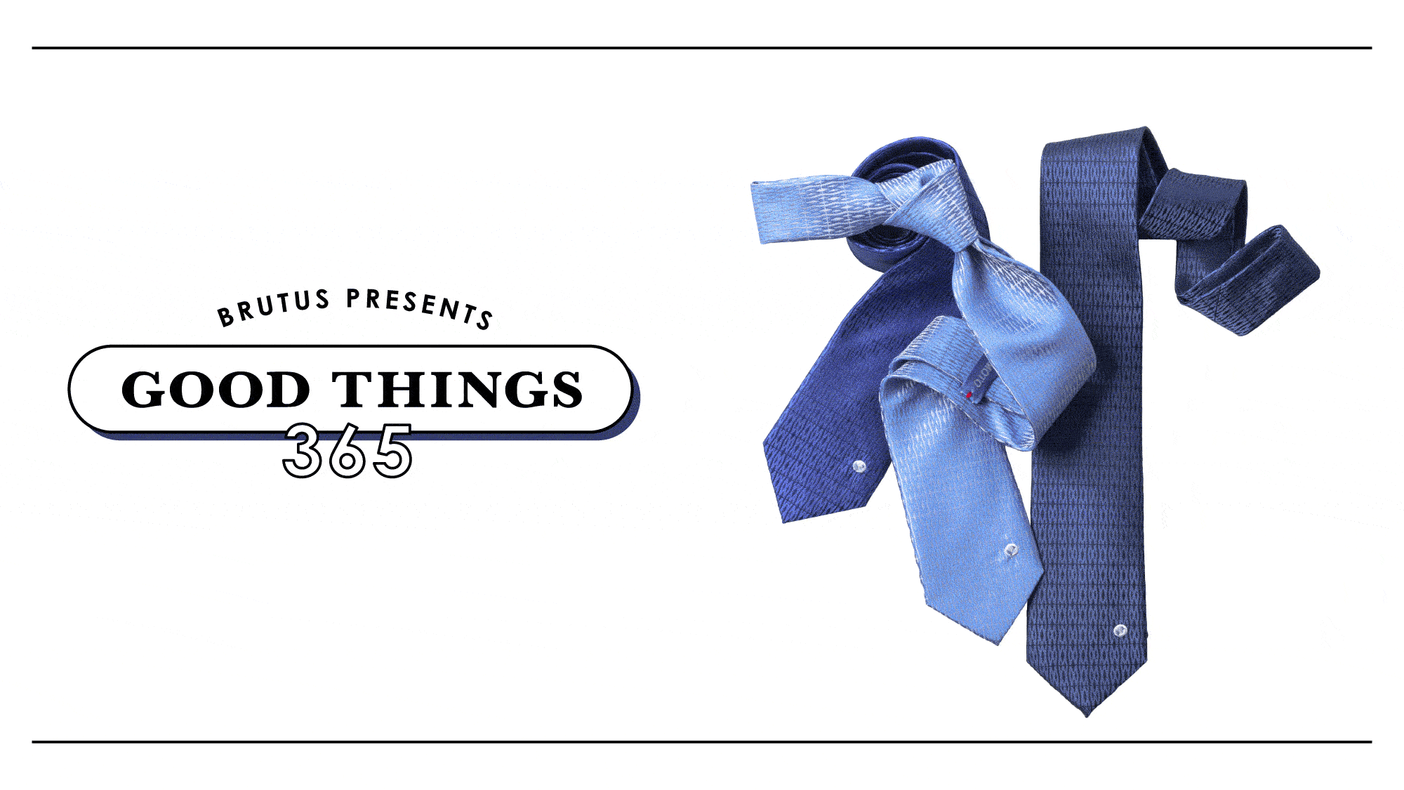 〈ミキモト〉のネクタイ