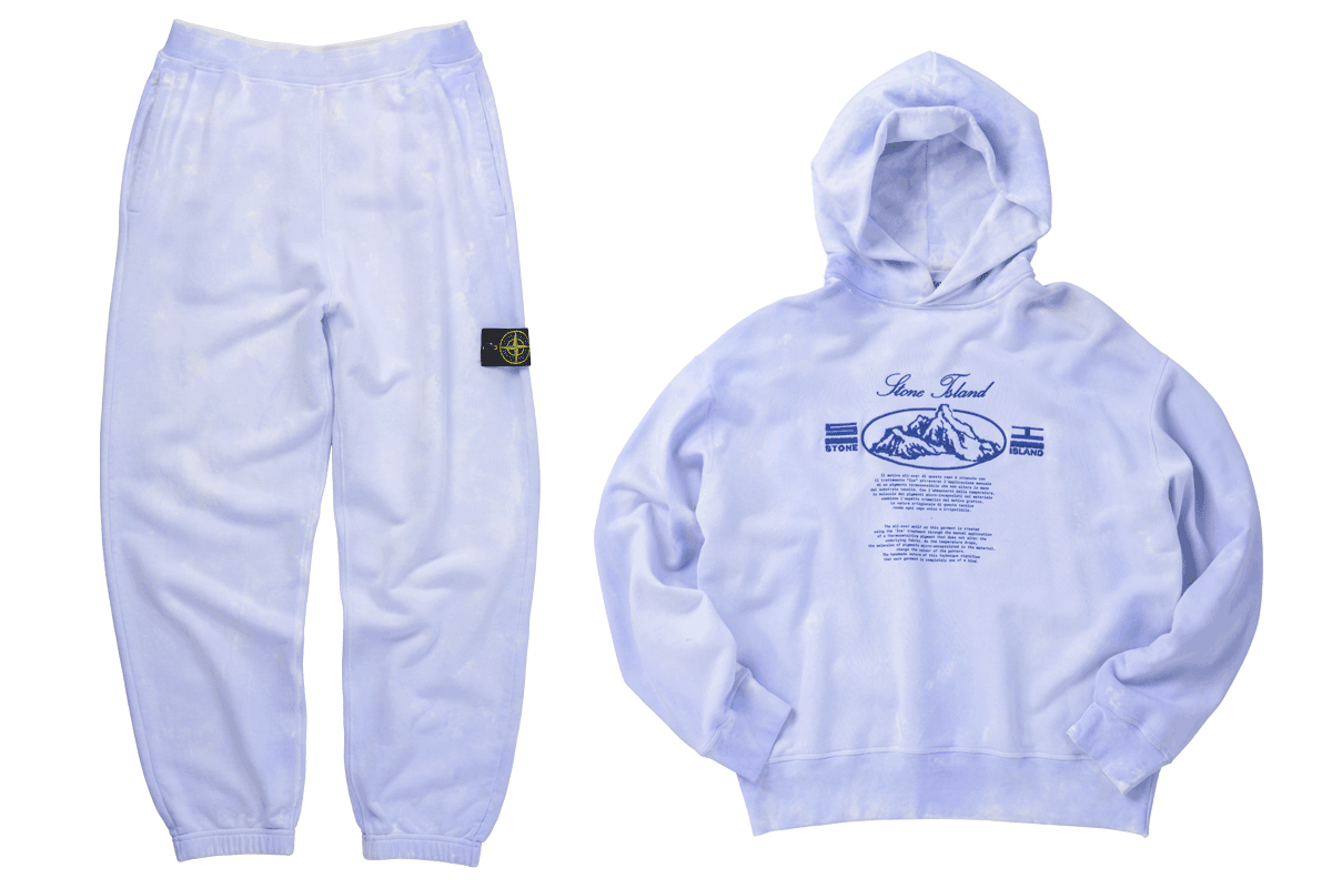 〈ストーンアイランド〉のスウェットセットアップ