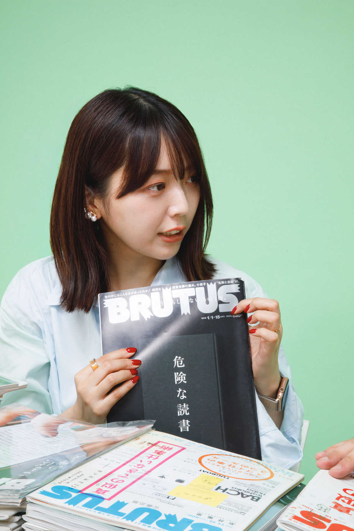 BRUTUS「危険な読書」2017年12月15日発売号を持つ三宅香帆