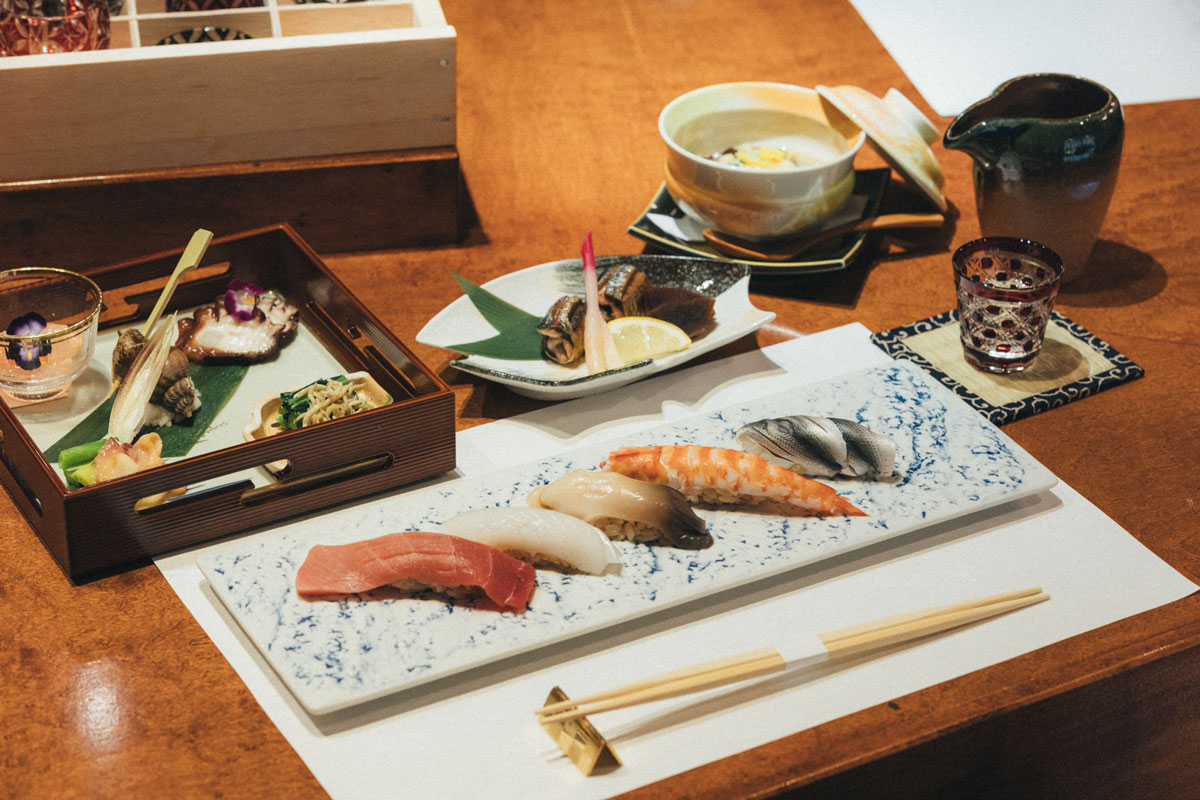 鮨 赤酢 たかやまのコース料理