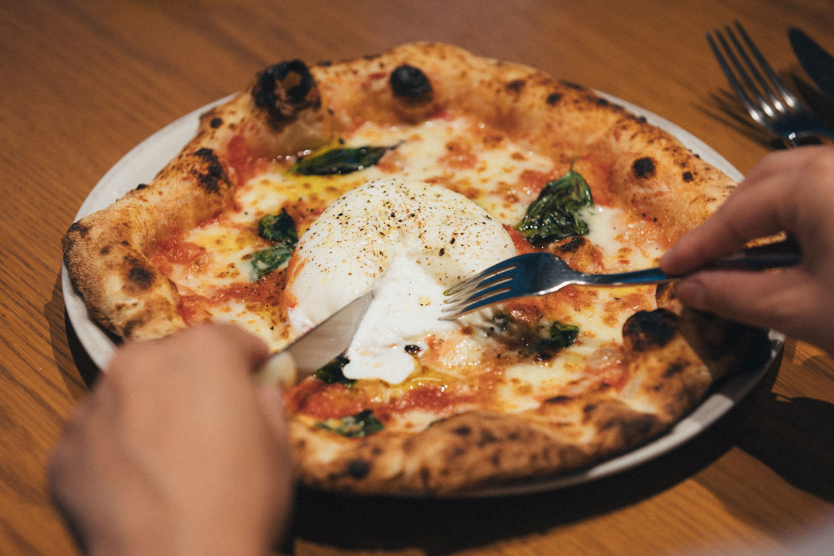 PizzeriaTrattoria Da Okapitoのピザ