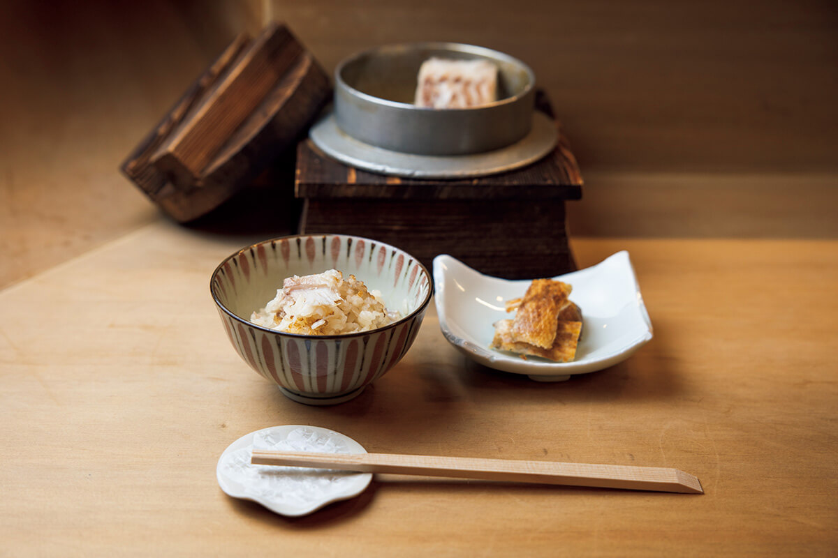 京都〈余志屋〉ぐじの釜めし2