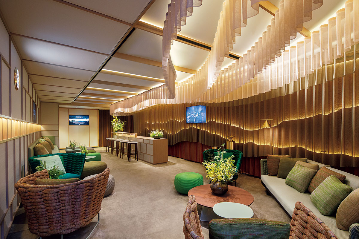 ロレックスがオフィシャルホストを務める、アカデミー賞授賞式の控室「グリーンルーム」