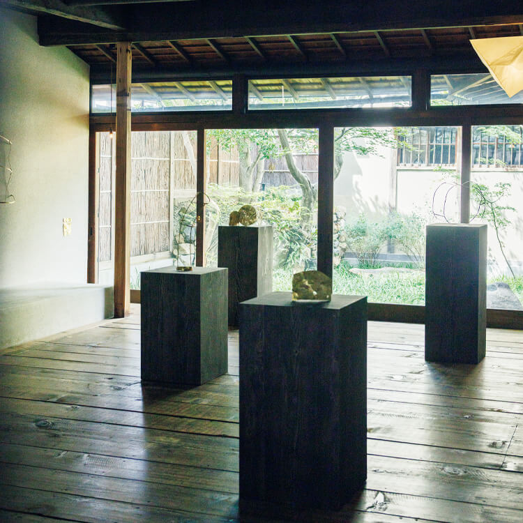 京都〈kankakari〉ギャラリー内観