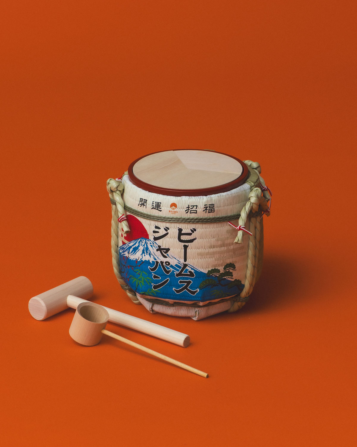 〈岸本吉二商店〉 × 〈BEAMS JAPAN〉「ミニ鏡開きセット」